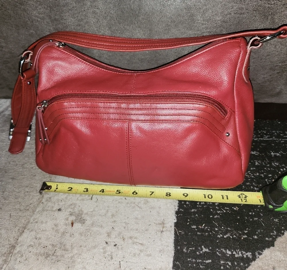 Stone & Co. Cherry Red Shoulder Bag